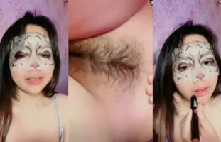 Cewek Cantik Spill Jembut Meki Tipis